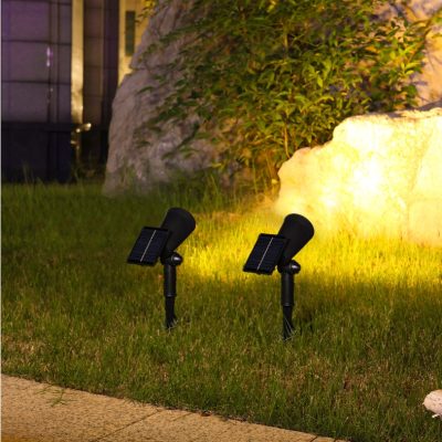 Solar Powered Spotlight