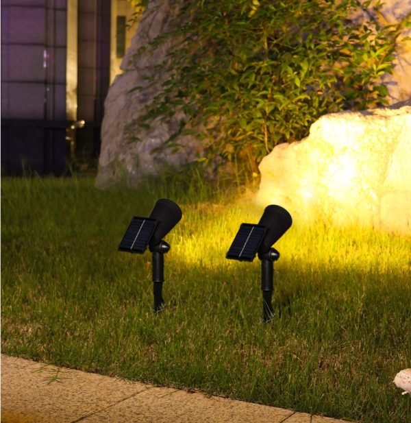 Solar Powered Spotlight